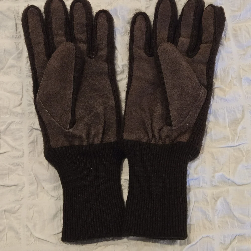 🧤 Vintage Suede Cowhide Women’s Gloves – McCrory Corp., Made in Taiwan